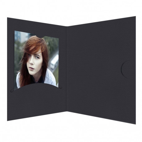 1x100 Daiber Folders Opti-Line to 5x7 cm black