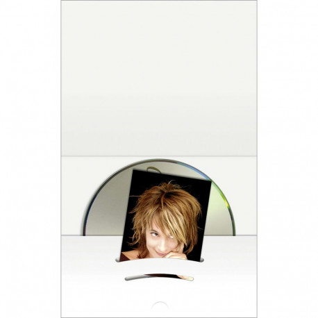 1x100 Daiber Folder with CD archieve 6x9 cm white