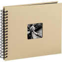 Hama  Fine Art  Spiral taupe 28x24 50 black Pages 113681