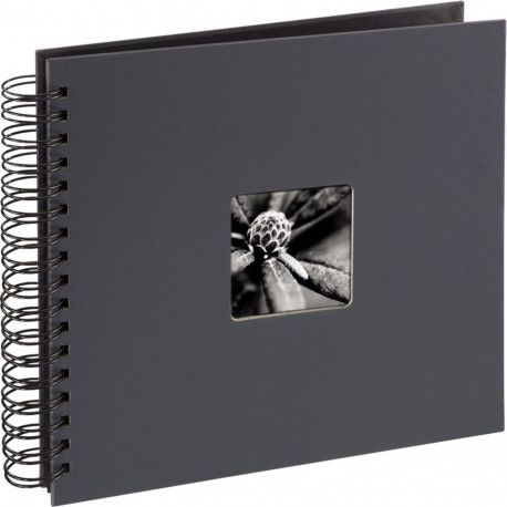 Hama Fine Art Spiral grey 28x24 50 black Pages 94879