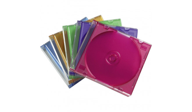 1x25 Hama CD-ümbrised Slim Box värvilised 51166