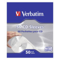 Verbatim CD/DVD Papersleeve 50-Pack