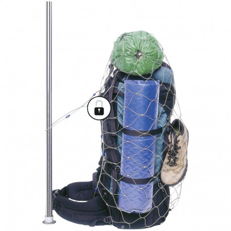 Pacsafe 120L seljakoti ja koti kaitse