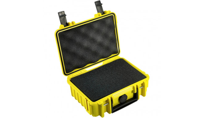 B&W Outdoor Case Type 500 kollane vahuga sisuga