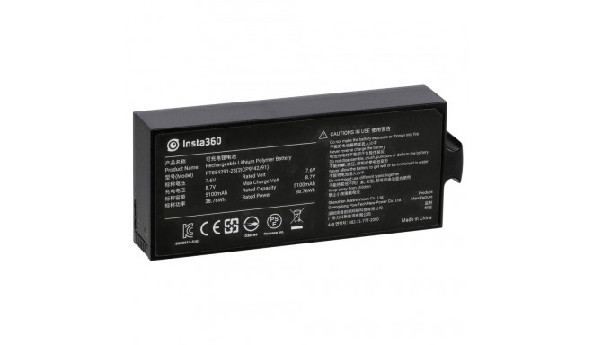Insta360 Pro/ Pro 2 replacement battery Li-Ion 5100mAh