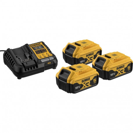 DeWalt DCB1104P3-QW 3x 18V 5Ah akude komplekt