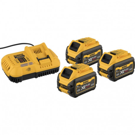 DeWalt DCB118X3-QW 3x 54V aku stardikomplekt