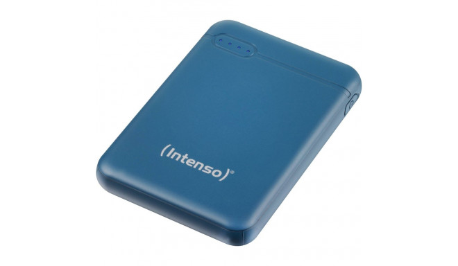 Intenso Powerbank XS5000 petrol 5000 mAh koos USB-A–Type-C kaabliga