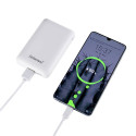 Intenso akupank XC10000 valge + USB-A to Type-C Kaabel 10000 mAh