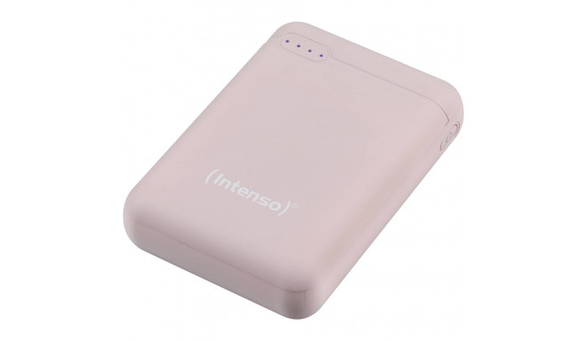Intenso Powerbank XS10000 roosa 10000 mAh koos USB-A–Type-C-ga