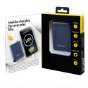 Intenso XS10000 akupank tumesinine 10000 mAh koos USB-A ja Type-C kaabliga