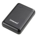 Intenso Akupank XS10000 must 10000 mAh sisaldab USB-A - Type-C kaablit