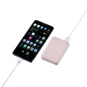 Intenso Powerbank XS10000 roosa 10000 mAh koos USB-A ja Type-C kaabliga