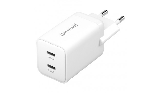 Intenso Power Adapter W40CC GaN valge 2x USB-C 40W