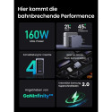 UGREEN Nexode Pro 160W GaN Laadija USB-C Kaabliga