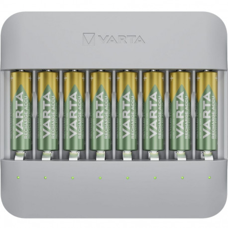 Varta Eco laadija multi taaskasutatud + 8 x 2100 mAh AA 57682 101 121