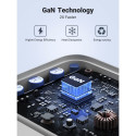 UGREEN Nexode USB-A+2*USB-C 65W GaN Tehnoloogia Kiirlaadija Valge