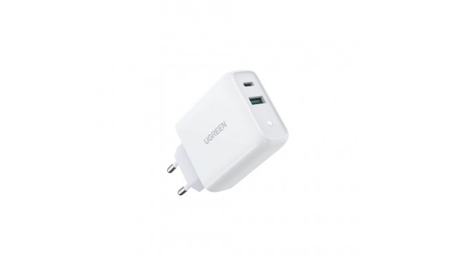 UGREEN 36W kahe pordiga laadija EU USB-A/USB-C