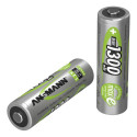 Ansmann Charger Basic II incl. 2 x AA 1300mAh Akku 1001-0119-01