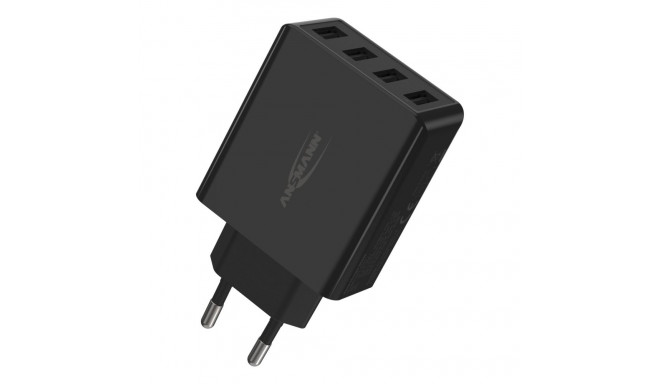 Ansmann Home Charger HC430 4xUSB 3000mA black