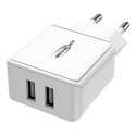 Ansmann Kodulaadija HC212 2xUSB 2400mA valge