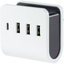 REV USB Laadija 3x USB-A 1x USB-C