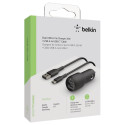 Belkin USB-A Autolaadija 24W 1m USB-C Kaabel, mudel CCE001bt1MBK
