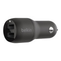 Belkin USB-A autolaadija 24W must CCB001btBK