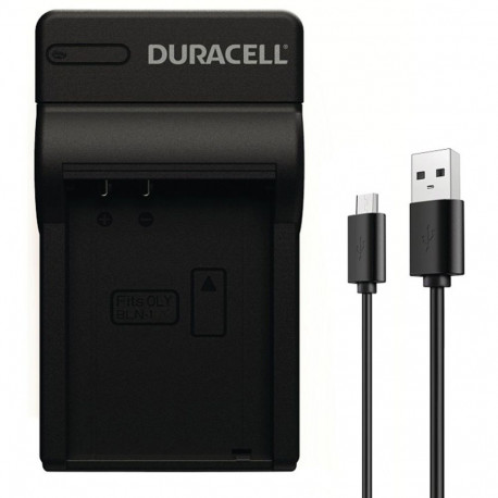 Duracell laadija USB-kaabliga Olympus BLN-1 jaoks