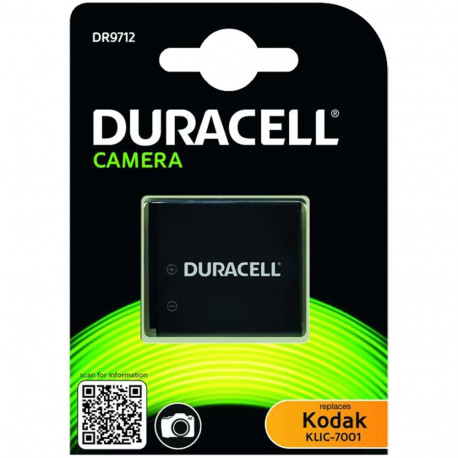 Duracell Li-Ion battery 700mAh for Kodak KLIC-7001