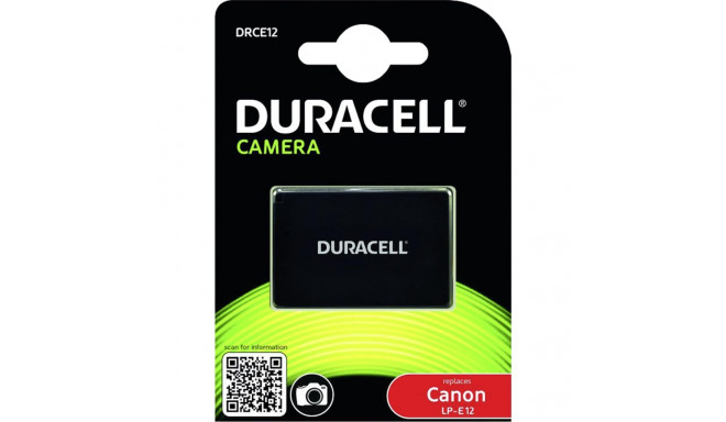 Duracell Li-Ion Akku 750 mAh for Canon LP-E12