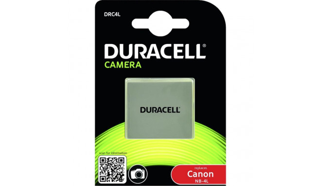 Duracell liitium-ioon aku 720 mAh Canon NB-4L jaoks