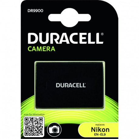 Duracell liitium-ioon aku 1100 mAh Nikon EN-EL9 jaoks