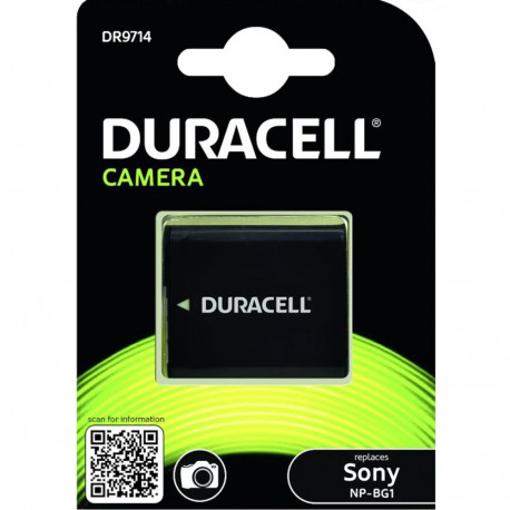 Duracell liitiumioonaku 1020 mAh Sony NP-BG1 jaoks