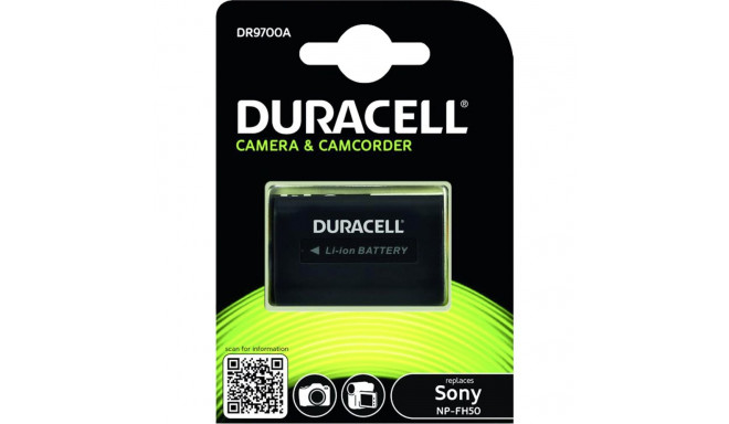 Duracell liitium-ioon aku 700mAh Sony NP-FH30/NP-FH40/NP-FH50 jaoks
