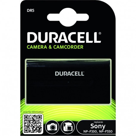 Duracell liitium-ioon aku 2600 mAh Sony NP-F330, NP-F550 jaoks
