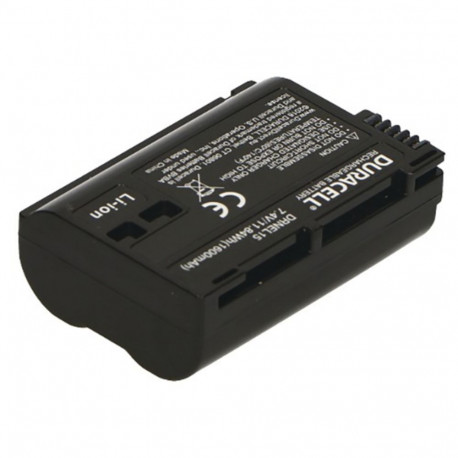 Duracell liitium-ioon aku 1600 mAh Nikon EN-EL15 jaoks