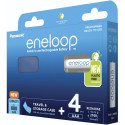 1x4 Panasonic Eneloop Micro AAA 800mAh + Akukarp BK-4MCDEC4BE