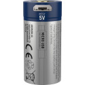Ansmann 16340 liitiumioonaku 850mAh 3,6V micro-USB sisend 1300-0015