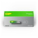1x40 GP Super Alkaline AA Mignon Batteries PET Box GPSUP15A900C40