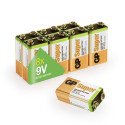 1x8 GP Super Alkaline 9V-plokk 6LR61 hulgikarp