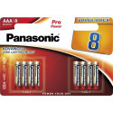 12x8 Panasonic Pro Power LR 03 Micro AAA Patareid