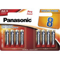 1x8 Panasonic Pro Power LR6 Mignon AA patarei