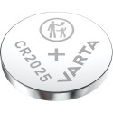 1x2 Varta electronic CR 2025 Nööp-patarei