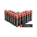 1x24 Verbatim Alkaline patarei Mignon AA LR6 49505