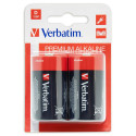 1x2 Verbatim Alkaline battery Mono D LR 20               49923