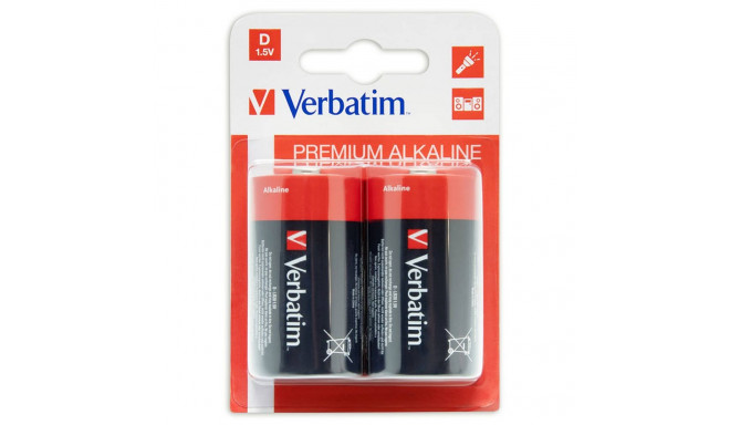 1x2 Verbatim leelispatarei Mono D LR 20 49923