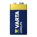 10x1 Varta Longlife Extra 9V plokk 6 LR 61 sisemine karp