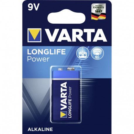 10x1 Varta Longlife Power 6LR61 9V-plokk sisekarp