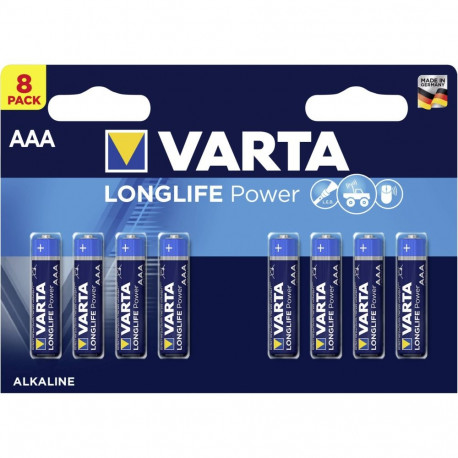 20x8 Varta Longlife Power Micro AAA LR03 VPE sisekarp